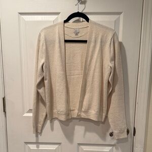 A NEW DAY Cardigan Sweater in Off-white/ Cream